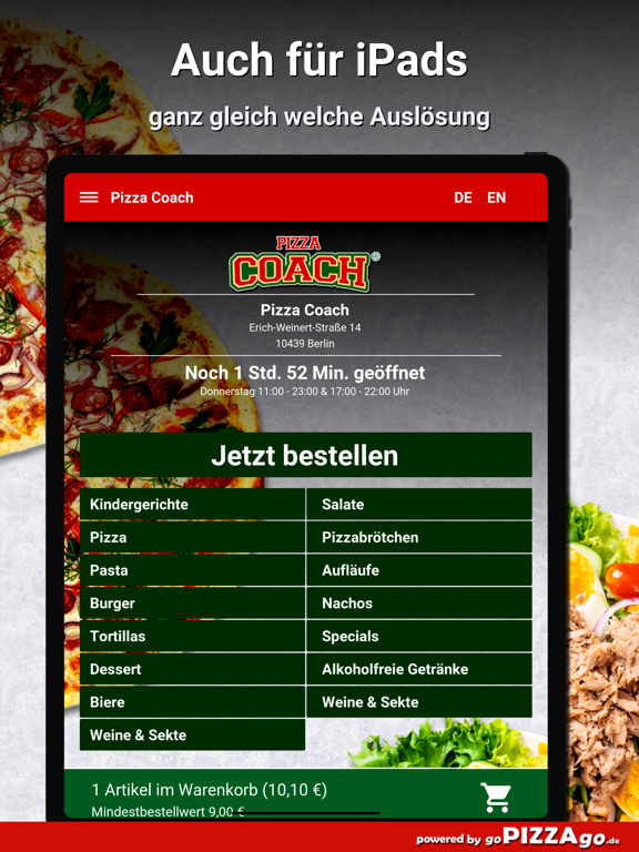 Pizza-Coach Berlin screenshot 7
