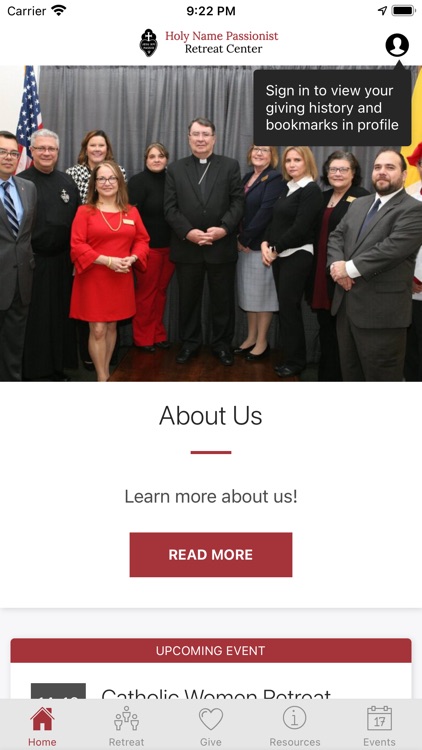 Holy Name Retreat Center