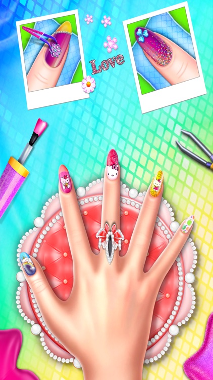 Kitty Nail Salon Game for Girl