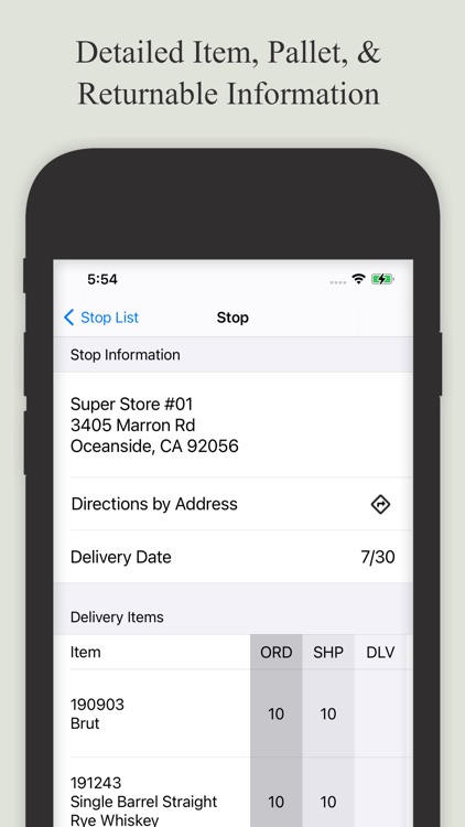 ForwardPOD - Delivery App