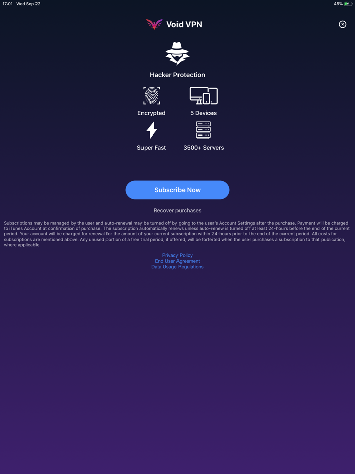 Void VPN safe VPN  Wifi Proxy