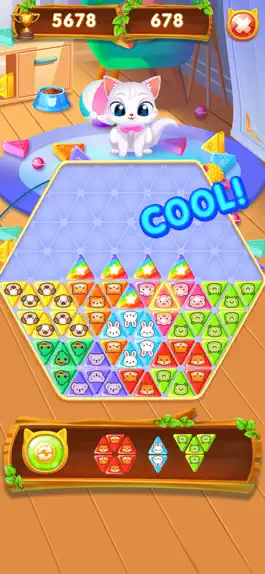 Game screenshot Block Puzzle Rainbow Pets apk