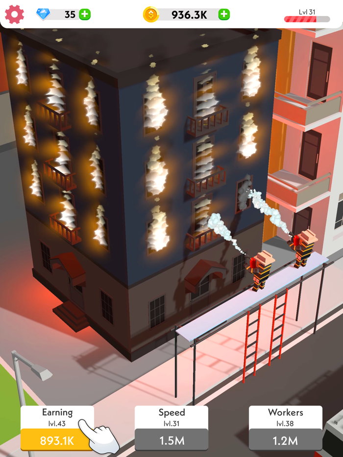 Fire Fighter - Idle Game