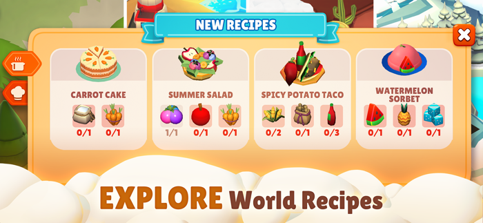 Adventure Chef Merge Explorer