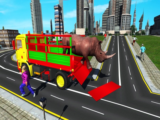 Wild Animals Transport Game screenshot 2