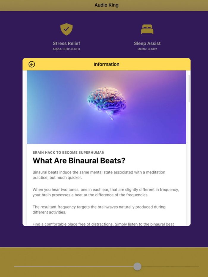 Audio King - Binaural Beats