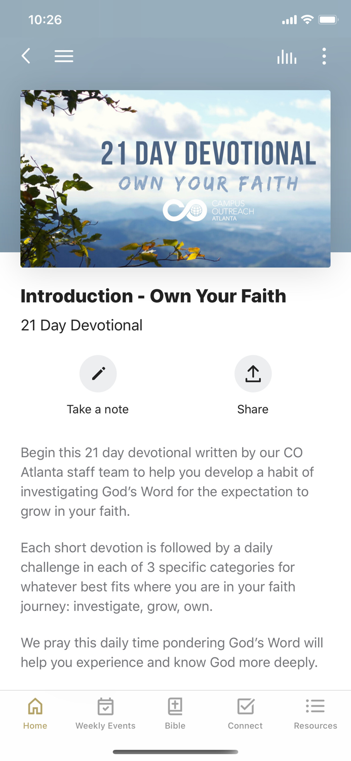 Campus Outreach Atlanta