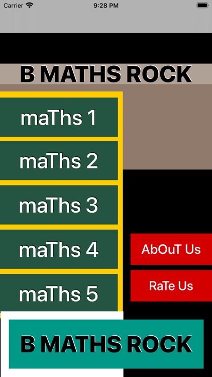 B Maths Rock