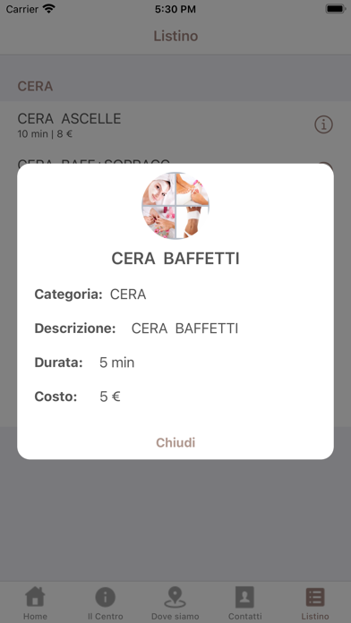 Centro Benessere Colle screenshot 2