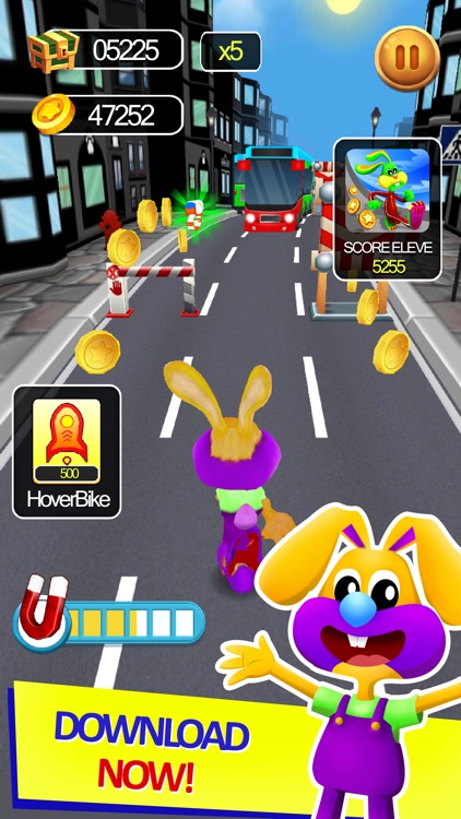 Bunny Runner: Subway Bunny Run