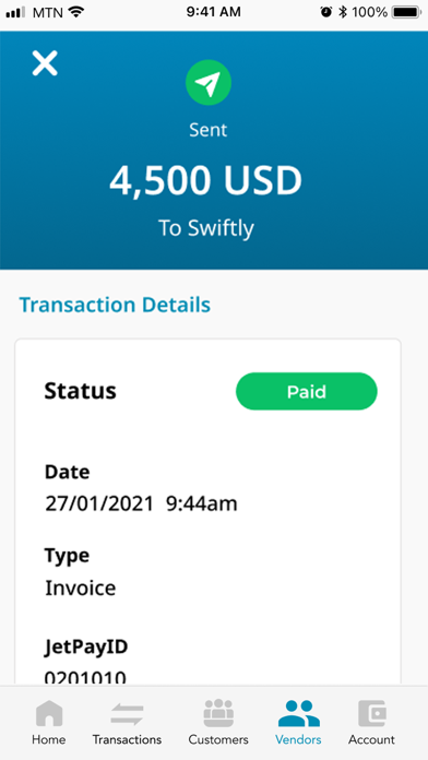 Screenshot #2 pour JetPay Now
