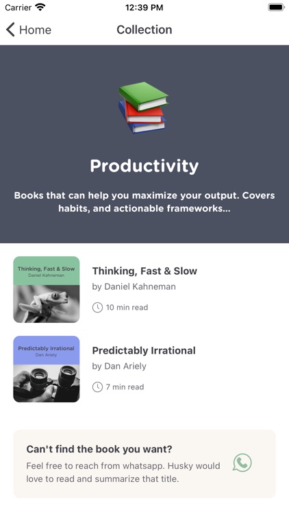 Husky: 10min Book Summaries screenshot-4