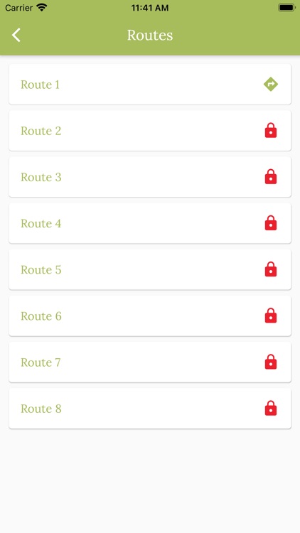 The Irish Test Routes App