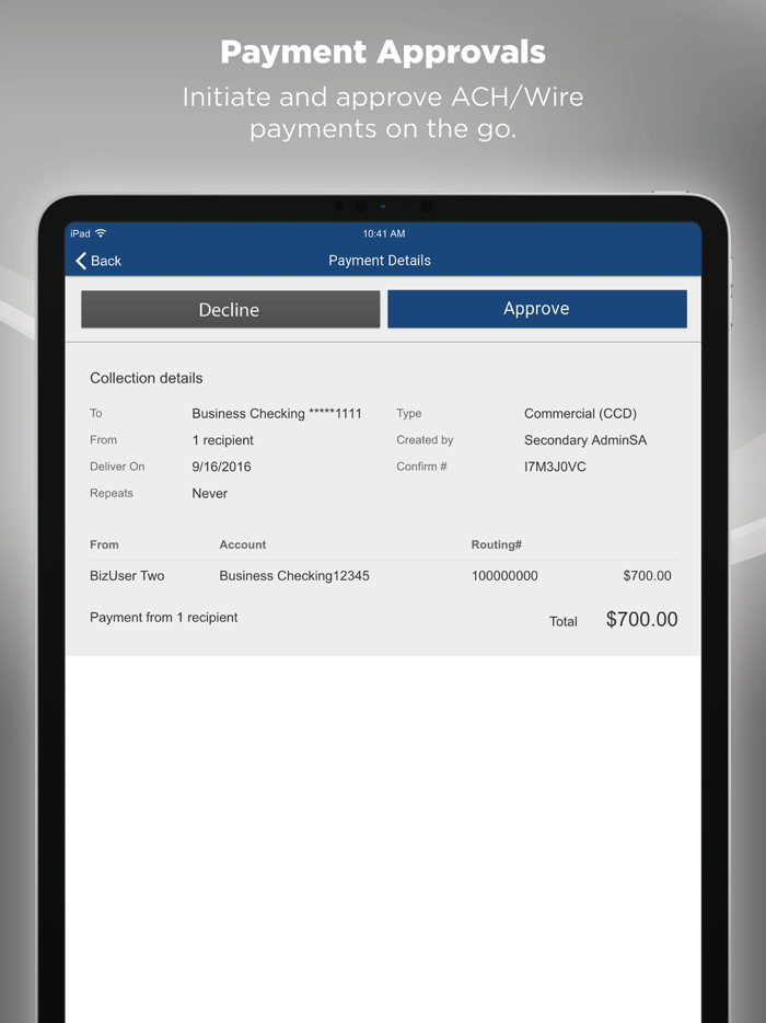 Town and Country CU Business