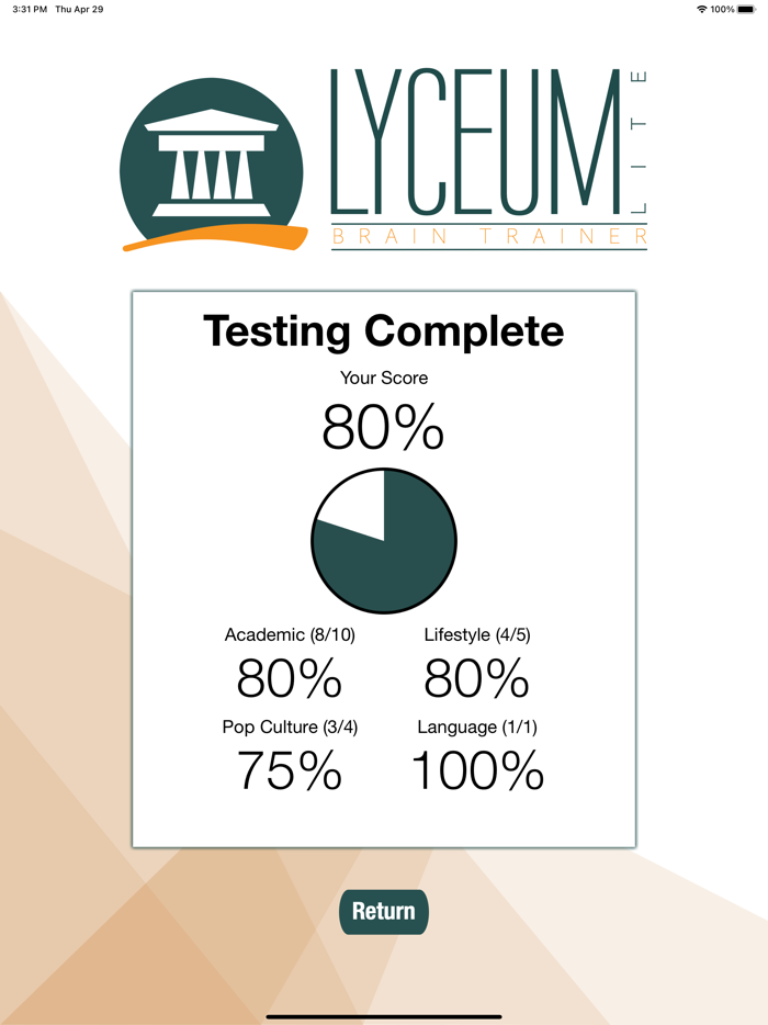 Lyceum Brain Trainer Lite