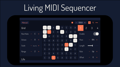 ZOA — Living MIDI Sequencer screenshot 1