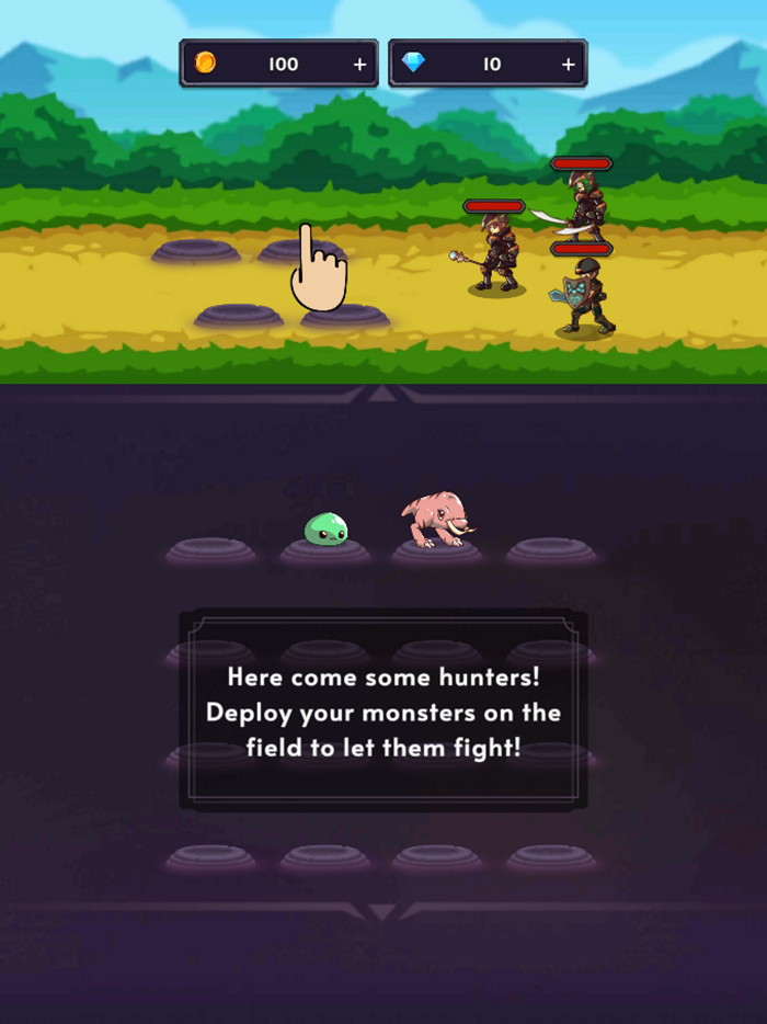 Monsters VS Hunters Merge