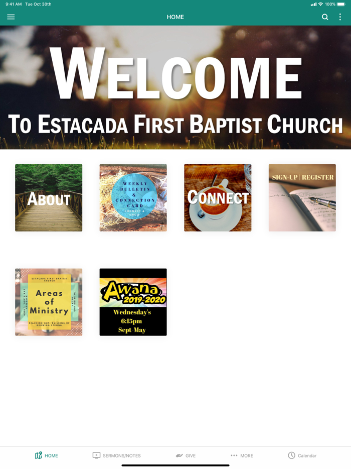 ESTACADA FIRST BAPTIST CHURCH