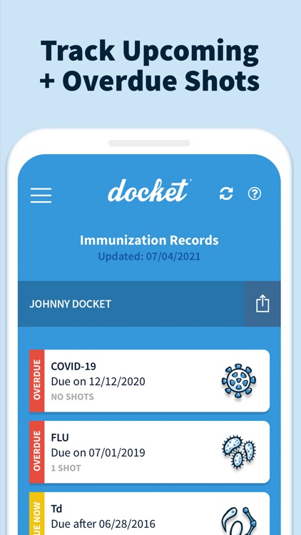 Docket® - Immunization Records screenshot-4