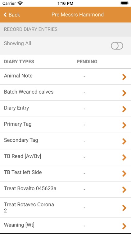 Cattle Manager Go screenshot-5