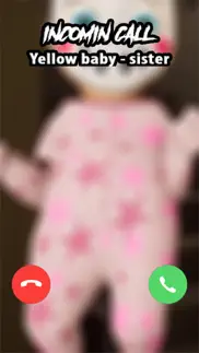 call the yellow baby iphone screenshot 3