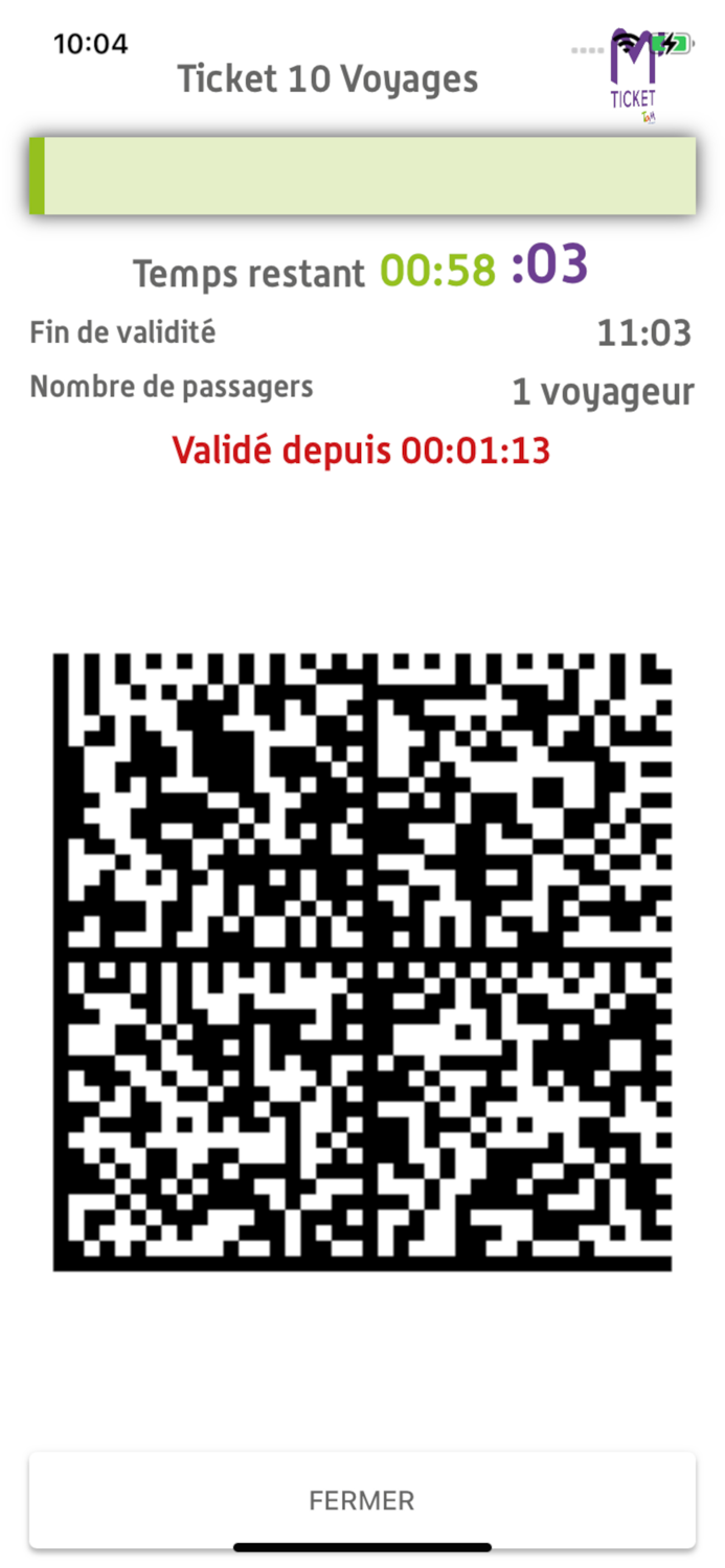 MTicket - TaM mobile ticket