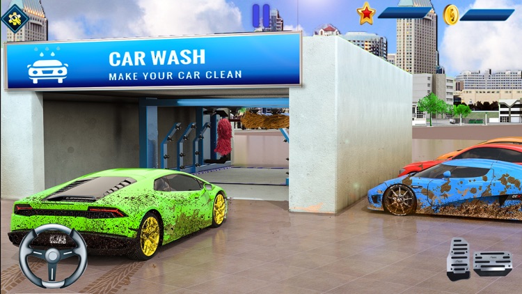 Super Car Wash Game Simulator