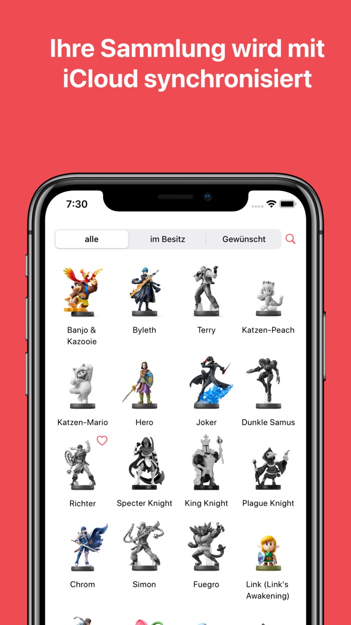 Amiico - Ihre amiibo-Sammlung