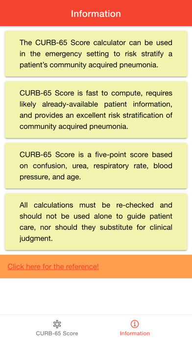 CURB-65 Score for Pneumonia screenshot 3