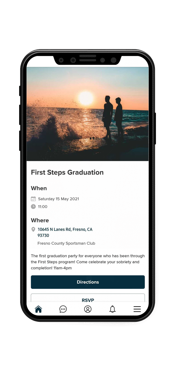 First Steps Recovery App