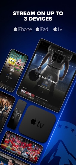 Paramount+ app screenshot