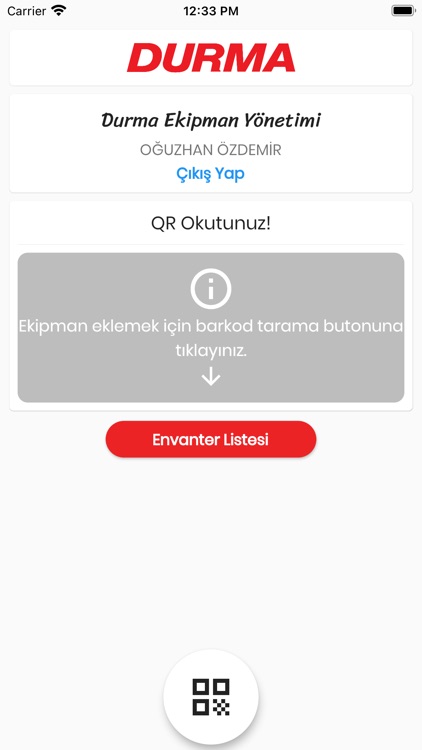 Durma Ekipman Yönetimi