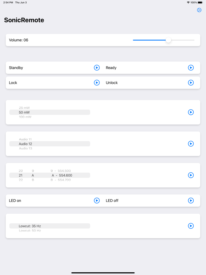 Sonic Remote - Control your TX