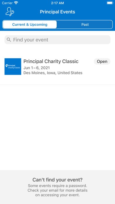 How to cancel & delete Principal® Events from iphone & ipad 1