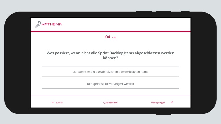 Mathema Karrierequiz