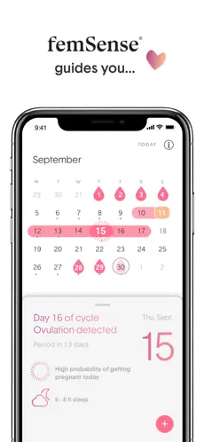 Screenshot 7 femSense Fertilidad iphone