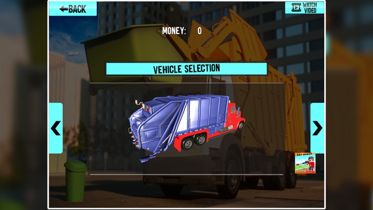 City Trash Truck Simulator Van