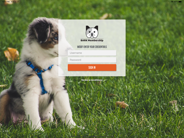 Bark Membership Kiosk