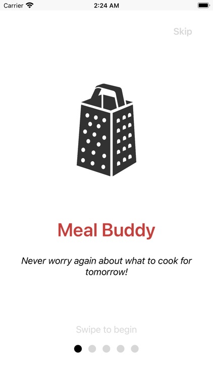 Meal Buddy - What to cook