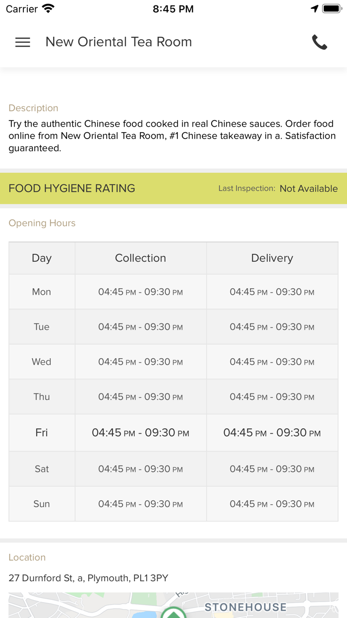 New Oriental Tea Room