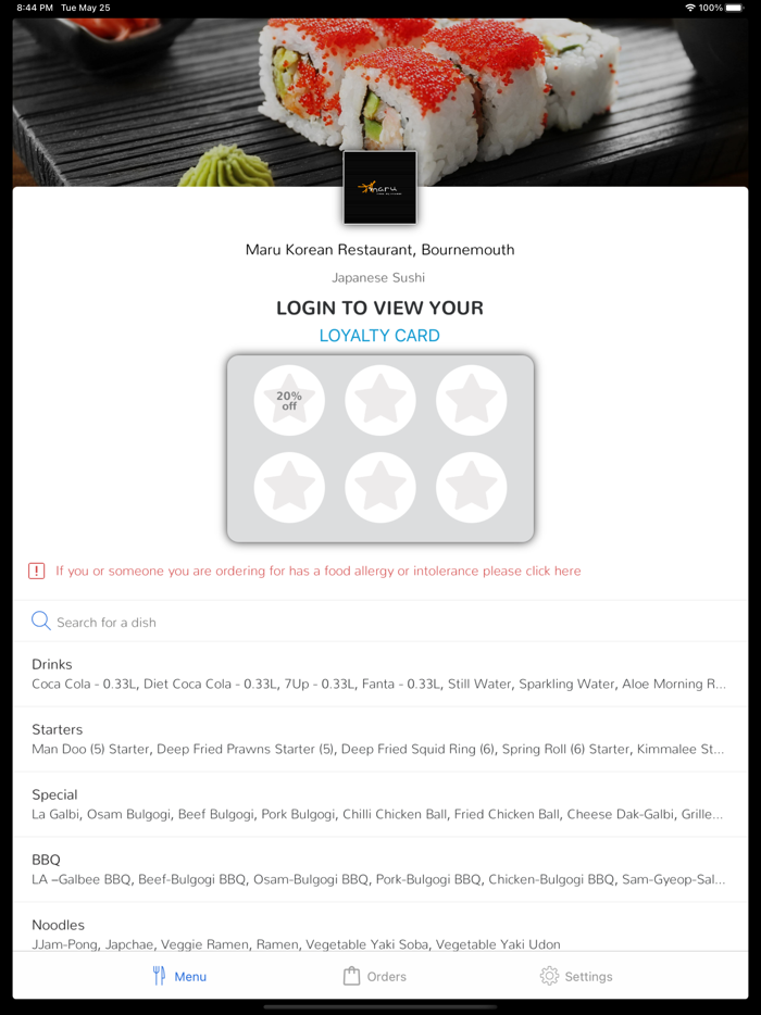 Maru Korean Restaurant