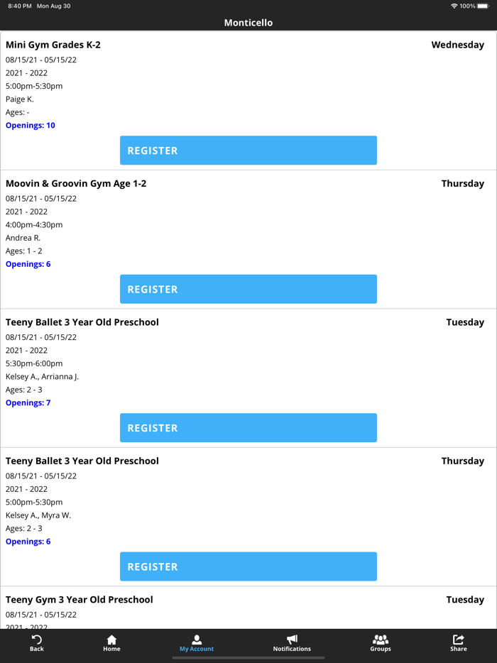 Almost Famous Dance  Gym