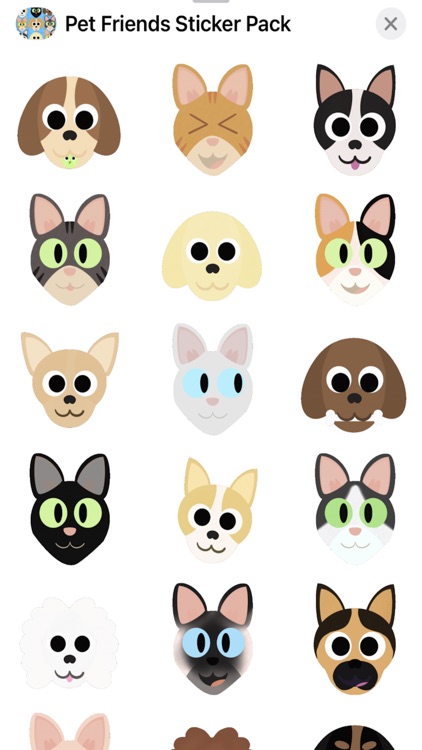 Pet Friends Sticker Pack screenshot-3