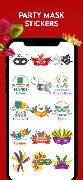 Game screenshot Party & Mask Stickers mod apk
