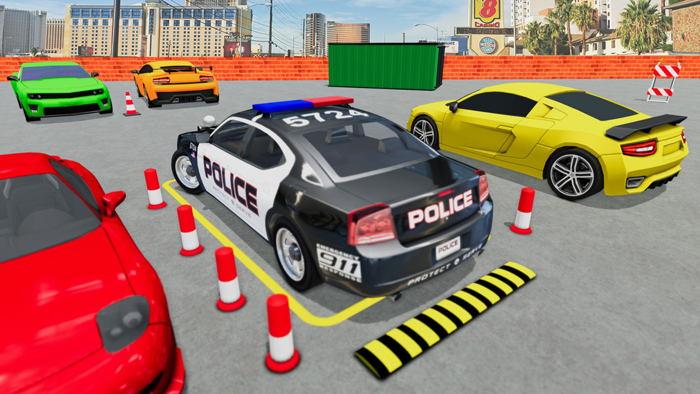 Modern Police Car Parking 2