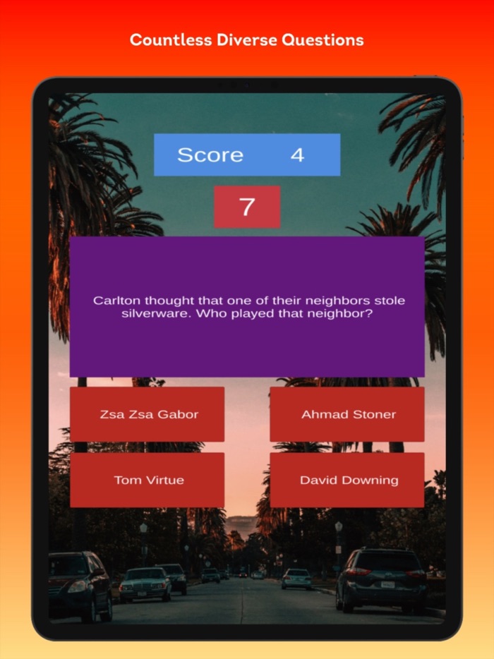 Fresh Prince Trivia Challenge