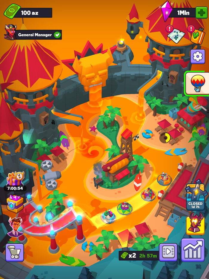 Hell Park - Tycoon Simulator