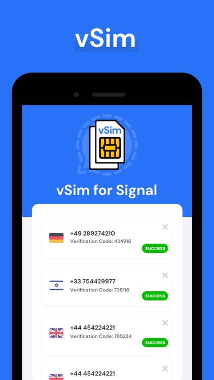 Signal Virtual Phone Number screenshot-4