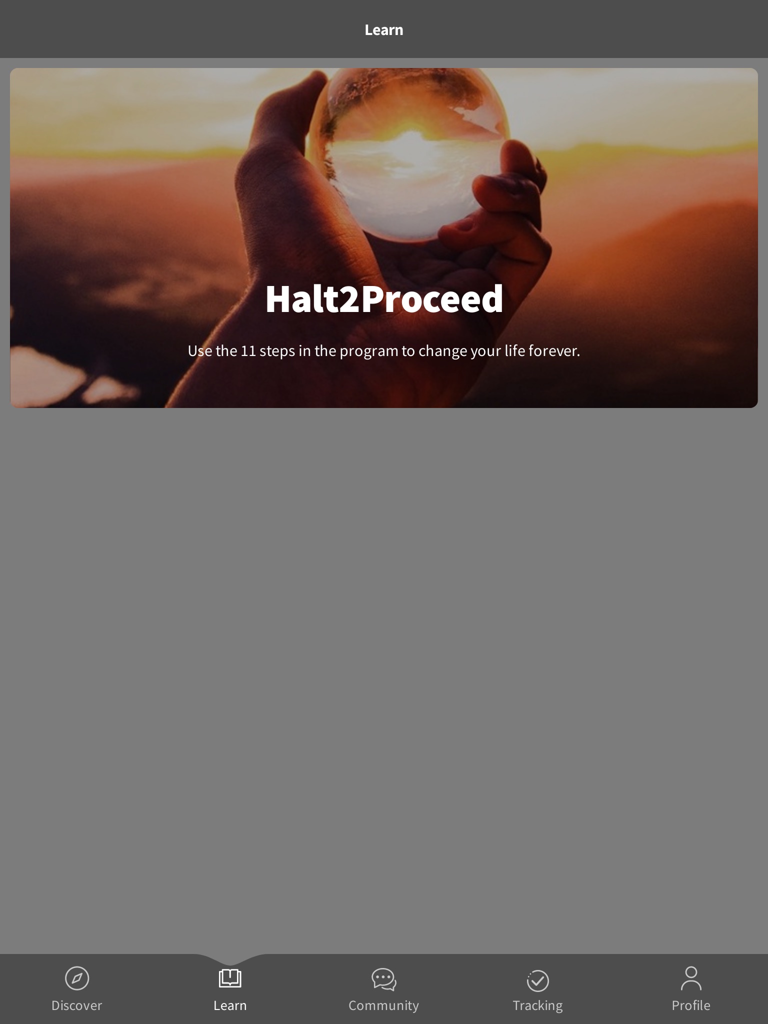 Halt2Proceed screenshot 2