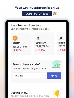 Imágen 2 CoinDCX: Crypto Investment iphone